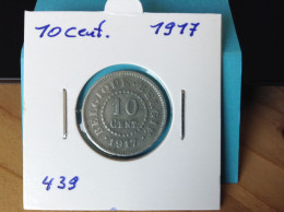 België Albert I 10 Cent 1917 Fr-Vl. (Morin 439) - 10 Cent