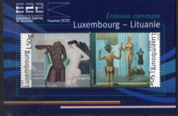 Kunst Gezamelijke Uitgifte Litauwen 2022 - Unused Stamps