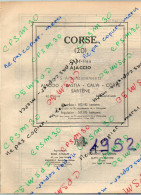 ANNUAIRE - 20 - Département Corse - Année 1952 édition Didot-Bottin - 58 Pages - Telefoonboeken