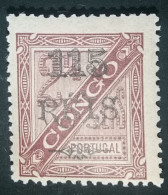 CONGO - 1902 - D.CARLOS I, COM SOBRETAXA - CE41 - Portugees Congo