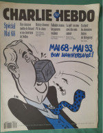 CHARLIE HEBDO 1993 N° 46 SPECIAL MAI 68 BON ANNIVERSAIRE - Humour