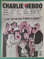 CHARLIE HEBDO 1993 N° 45 MORT DE BERGOVOY IL ETAIT TROP CON POUR CE MONDE DE SALAUDS - Humor