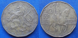 CZECH REPUBLIC - 20 Korun 1993 "St Wenceslas" KM# 5 Republic (1993) - Edelweiss Coins - Czech Republic
