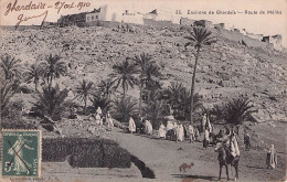 GHARDAIA ROUTE DE MELIKA 1910 - Ghardaia