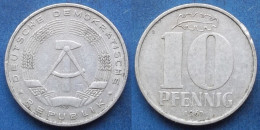 DDR · GDR - 10 Pfennig 1967 A KM# 10 Democratic Republic (1948-1990) - Edelweiss Coins - 10 Pfennig