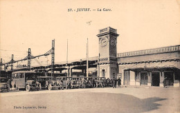 Juvisy Sur Orge            91           Extérieur De La Gare.  Taxis Et Autobus     (voir Scan) - Juvisy-sur-Orge