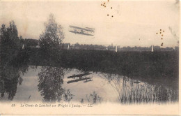 Juvisy Sur Orge            91         Aviation.. Le Comte De Lambert Sur Wright    -  Décollée     (voir Scan) - Juvisy-sur-Orge