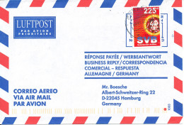 Netherlands Antilles Air Mail Cover Sent To Germany Curacao 29-8-2001 Single Franked - Curaçao, Nederlandse Antillen, Aruba