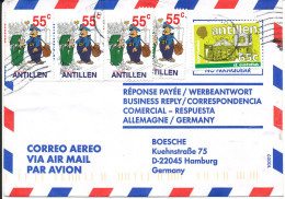 Netherlands Antilles Air Mail Cover Sent To Germany Curacao - Curaçao, Nederlandse Antillen, Aruba