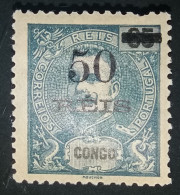 CONGO - 1905 - D.CARLOS I, COM SOBRETAXA - CE54 - Portugiesisch-Kongo
