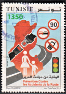 2013- Tunisie - Y & T 1726- Prévention Contre Les Accidents De La Route  -  1V Obli. - Unfälle Und Verkehrssicherheit