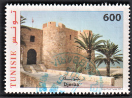 2014- Tunisie - Ville De Djerba -  1V Obli - Inseln