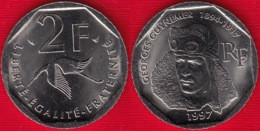 France 2 Francs 1997 Km#1187 "Georges Guynemer" UNC - Commémoratives