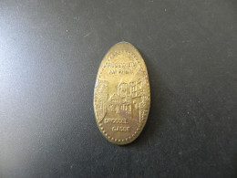 Jeton Token - Deutschland - Germany - Elongated 5 Pfennig Coin - Rüdesheim Am Rhein - Drossel Gasse - Souvenir-Medaille (elongated Coins)