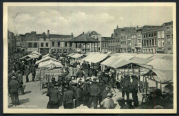 Markdag Te Goes , Schiereiland Zuid-Beveland - 1932 . - Used + 1932 - 2 Scans For Condition.(Originalscan !!) - Goes