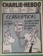 CHARLIE HEBDO 1994 N° 123 CORRUPTION GENERALE DES EAUX - Humor