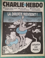 CHARLIE HEBDO 1999 N° 387 CHIRAC LA DROITE REVIENT GARDAREM LOU MORAL - Humour