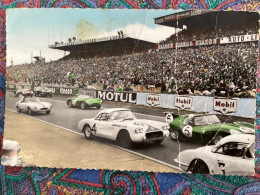 24 Heures Du Mans - Postée En 1961 - !!! Traces De Plis - Le Mans