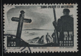 St Pierre Et Miquelon 1947 Used Sc 332 1.50fr Fishermen - Usati