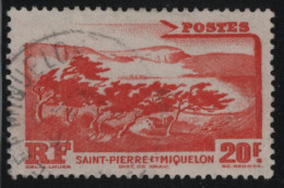 St Pierre Et Miquelon 1947 Used Sc 341 20fr Storm-swept Coast - Gebraucht