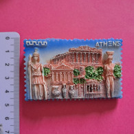Magnet En Relief - Athènes - Tourismus