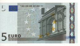 5 EURO  "P"  Olanda     Firma Trichet     E 010 H4  /   FDS -  UNC - 5 Euro