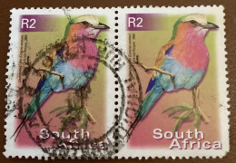 South Africa 2000 Bird Coracias Caudata R2 - Used X2 - Oblitérés