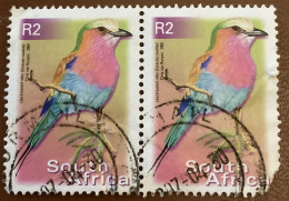 South Africa 2000 Bird Coracias Caudata R2 - Used X2 - Oblitérés