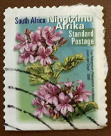 South Africa 2001 Fauna And Flora - Self-Adhesive Pelargonium Cucullatum 1.40 - Used - Usados