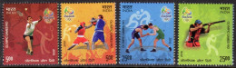 INDIA 2016 Games Of XXXI Olympiad, Rio Olympic Games 4v SET MS MNH As Per Scan - Sommer 2016: Rio De Janeiro