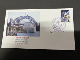 14-7-2023 (2 S 9) Cruise Ship Cover - Delphin Voyager (signed By Captain) (2008) 6 Of 10 - Other (Sea)