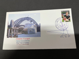 14-7-2023 (2 S 9) Cruise Ship Cover - Delphin Voyager (signed By Captain) (2008) 5 Of 10 - Other (Sea)