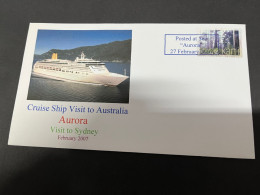 14-7-2023 (2 S 9) Cruise Ship Cover - Aurora (2007)  - 8 Of 10 - Sonstige (See)