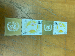 UN Stamp New Year Rabbit MNH 2023 - Lapins