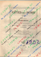 ANNUAIRE - 22 - Département Cotes Du Nord - Année 1952 édition Didot-Bottin - 110 Pages - Telefonbücher