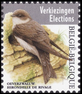 4840** - Hirondelle De Rivage / Oeverzwaluw/Bank Schlucken / Bank Swallow - Élections / Verkiezingen - BUZIN - Schwalben
