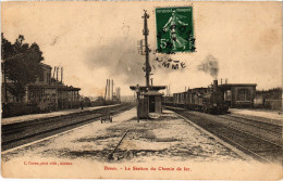 CPA Boves La Gare Railway Station (1276046) - Boves