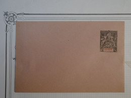 BV16 GUYANNE  FRANCAISE  BELLE LETTRE ENTIER  1900 NON VOYAGEE++ - Lettres & Documents