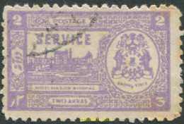 662243 USED BHOPAL 1944 SELLOS DE SERVICIO - Bhopal