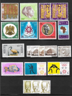 Lot 20 Timbres Neufs D'Egypte - Egypt A.R. (AR, J.O. Munich ) 1972 - Quelques Doubles - Unused Stamps