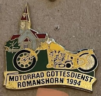 MOTORRAD GOTTESDIENST ROMANSHORN 1994 - MOTO - SUISSE - SCHWEIZ - SWITZERLAND - SWISS - SVIZZERA - EGLISE - CHURCH -(32) - Motorbikes