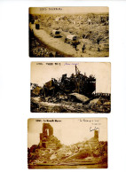 Carte Photo Lens 1 Lot De 6 Photos De Lens Détruite, Photos Réalisées En 1919 - Weltkrieg 1914-18