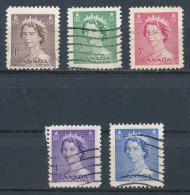°°° CANADA - Y&T N° 260/64 - 1953 °°° - Used Stamps