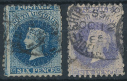 1867/71. South Australia - Used Stamps