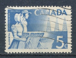 °°° CANADA - Y&T N° 282 - 1955 °°° - Usados