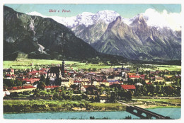 Hall In Tirol View Austria 1916 Used Postcard. Publisher G.Moser Buchhandlung Hall I. Tirol - Hall In Tirol