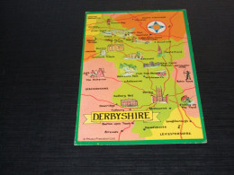 61344-         DERBYSHIRE / MAP - Cartes Géographiques