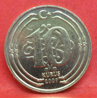 10 Kurus 2009 - SUP - Pièce De Monnaie Turquie - Article N°4989 - Turquie