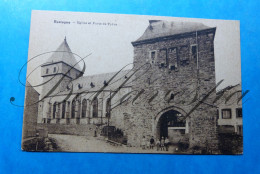 Bastogne Eglise Et Porte De Trève - Bastogne