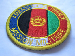 COLLECTION GEND. MISSION MILITAIRE DE SECURISATION AMBASSADE DE FRANCE EN IRAK SCRATCH AU DOS - Police & Gendarmerie